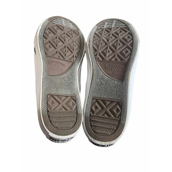 Converse All Star Chuck Taylor World Travel Map Fly Airplane Shoes Junior size 4 - Picture 9 of 9